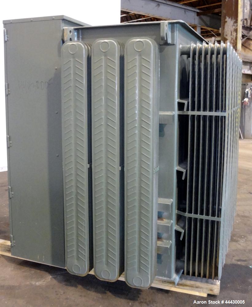 Used GE Padmount 5000 kVA 12470 / 4150Y / 2400 Oil Filled Transformer.  Year 2003.