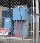 Used Asea Brown Boveri Transformer, oil filled 10/13.33 MVA at 55 deg C rise, 3 phase, 60 hertz.