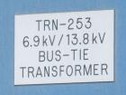 Used Asea Brown Boveri Transformer, oil filled 10/13.33 MVA at 55 deg C rise, 3 phase, 60 hertz.