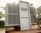 Used 2500/3500 KVA General Electric Transformer, class OA/FA, 3 phase, 60 hertz. High voltage 13,200 delta, low voltage 480Y/277. KVA rating 2500 continuous, 55 deg C rise self-cooled. KVA rating 312...