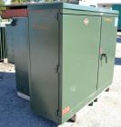 Used Solomon Corporation Three Phase Padmount Transformer. 500 KVA. 3/60 HZ. Rise 65 deg.c.., class OA. High voltage 13200 Delta, 95kv BIL, low voltage 208Y/120, 30 kv BIL. Built 2008.
