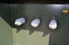 Used Solomon Corporation Three Phase Padmount Transformer. 500 KVA. 3/60 HZ. Rise 65 deg.c.., class OA. High voltage 13200 Delta, 95kv BIL, low voltage 208Y/120, 30 kv BIL. Built 2008.
