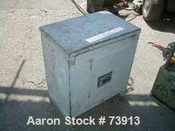 USED: 34 kva GS SCR drive transformer, cat DT651H34, ser D.