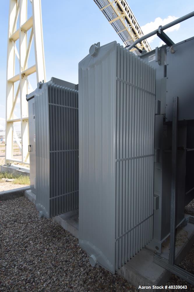 Used Cooper Power Systems 3 Phase Transformer.