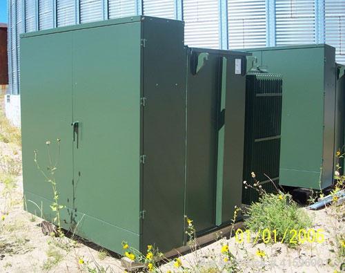 Used Cooper Power 2500 kva padmount transformer. 3 phase, 12470GY/7200-480Y/277.