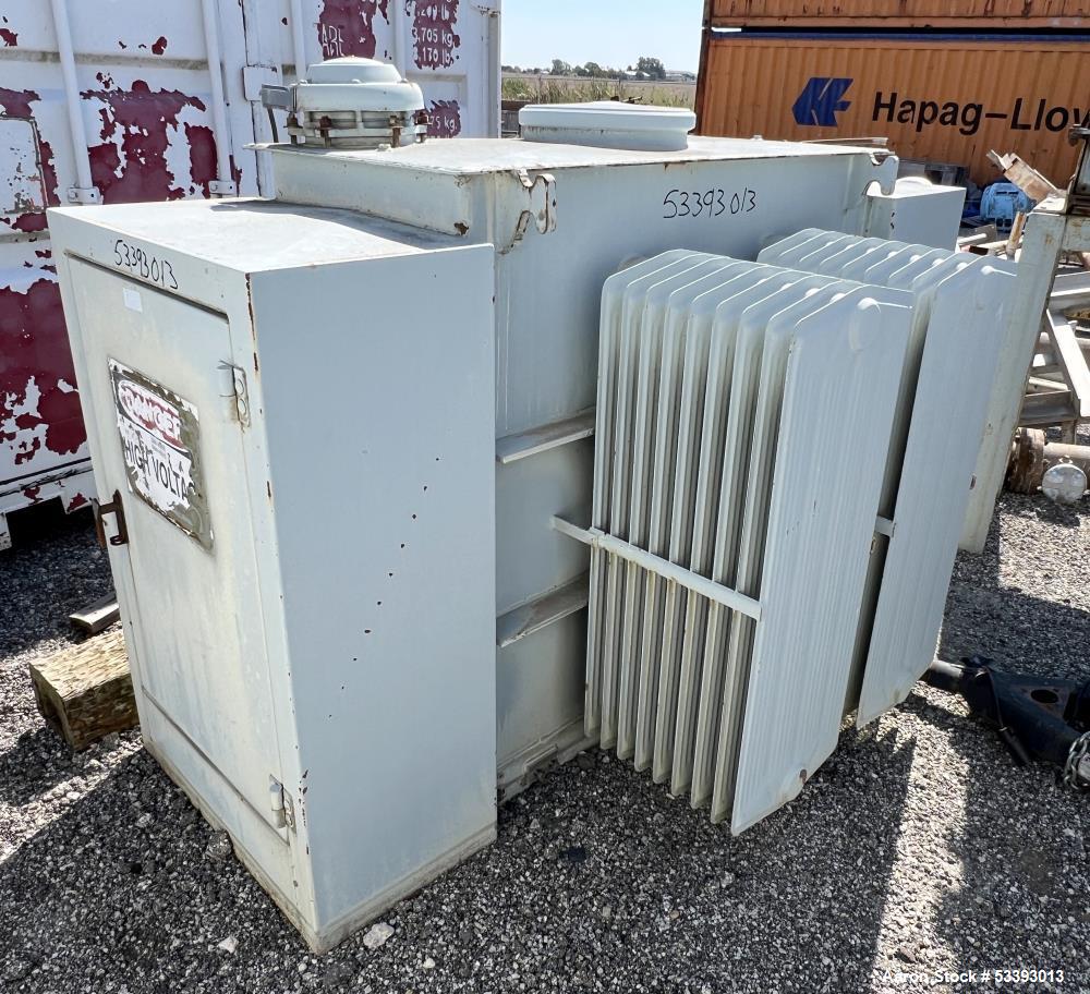 Used – Cutler-Hammer 500/575 KVA Transformer – 3-Phase, 2300 Delta HV / 480Y-277 LV