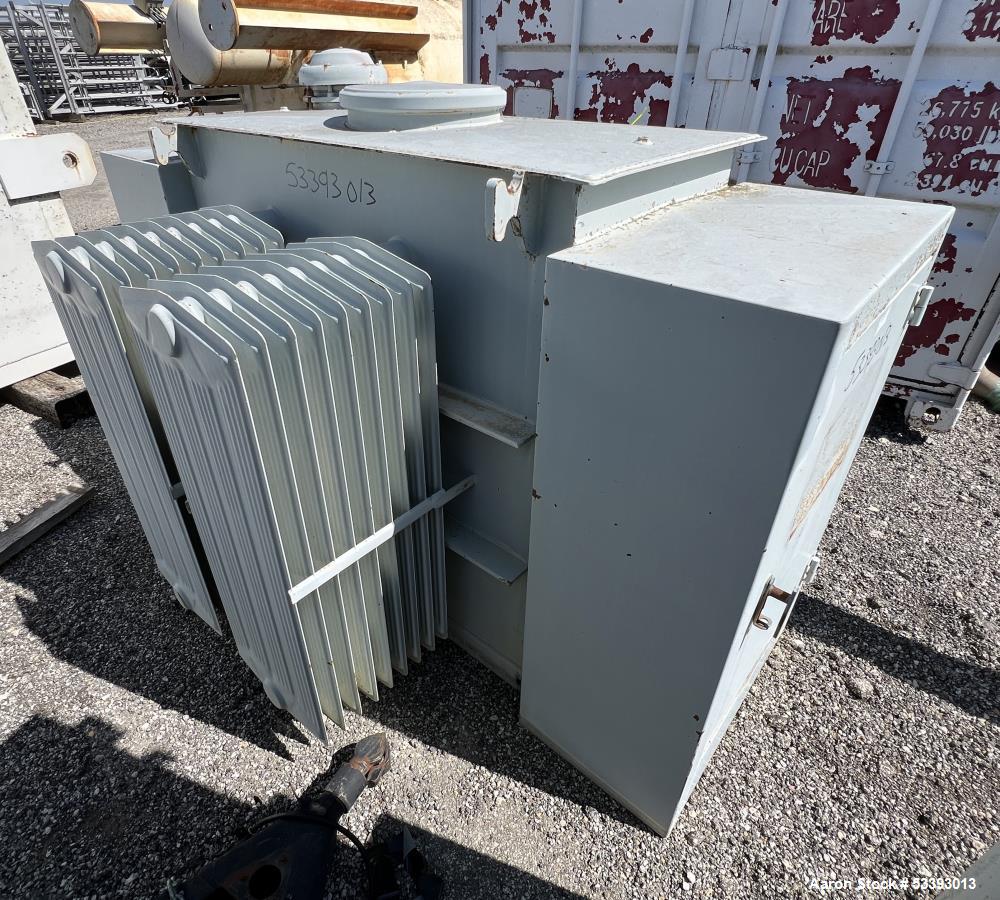 Used – Cutler-Hammer 500/575 KVA Transformer – 3-Phase, 2300 Delta HV / 480Y-277 LV
