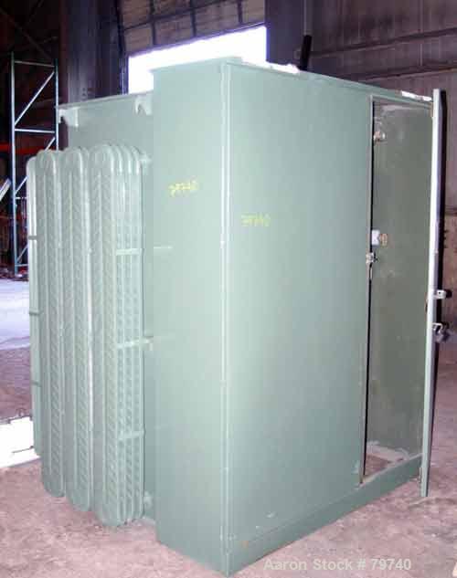 USED: GE transformer, 2500 kva, 3/60. Primary voltage 24,940, 2400 secondary voltage. Coolant: oil. Temp rise 55/65 deg C. Oil impedance 610 gallon. Rated volts 6.26%. HV winding 125 kv, LV winding 6...