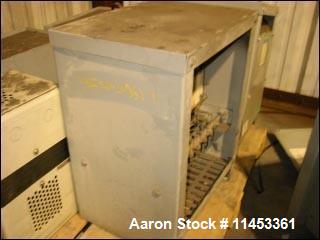 Used- Hevi-Duty 133 KVA Transformer, 460 volt primary, 230 volt secondary.