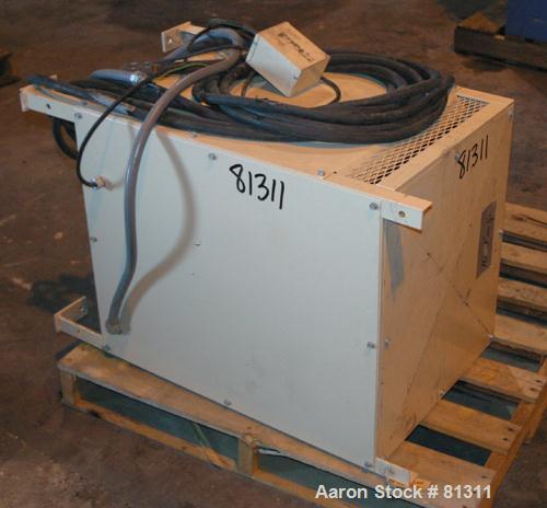 Used IPR Systems Industrial Power Rectifier, Model 44-0343-01. AC input 1/60/208 Volt, 39 Amps. AC output 8 KVA, 2-8 Volt, 0-1000 Amps.