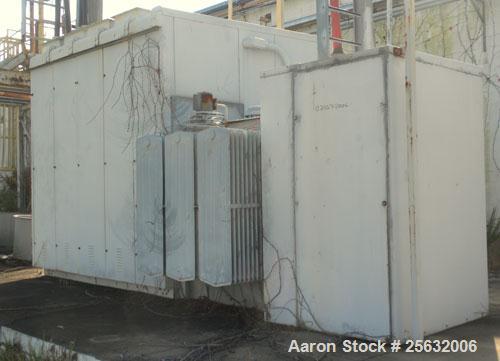 Used Square D Transformer, kva rating 1000/1150 continuous. Class OA/FA. 3 Phase, 60 Hertz. HV 12,470 DELTA, LV 480Y/277.