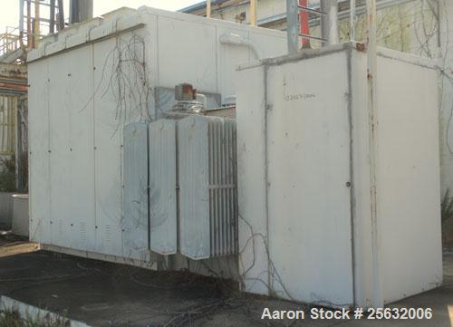 Used- Square D Transformer, kva rating 1000/1150 continuous. Class OA/FA. 3 Phase, 60 Hertz. HV 12,470 DELTA, LV 480Y/277.