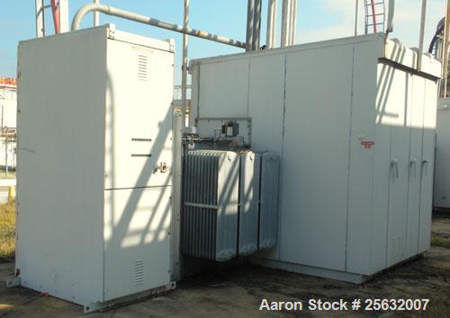 Used Square D Transformer, kva rating 1000/1150 continuous. Class OA/FA. 3 Phase, 60 Hertz. HV 12,470 DELTA, LV 480Y/277.
