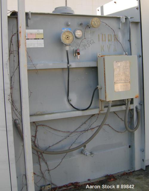 USED: Square D transformer, 1000/1500 kva, Class OA/FA. 3/60, 12,470 delta HV volts, 480Y/277 LV volts.