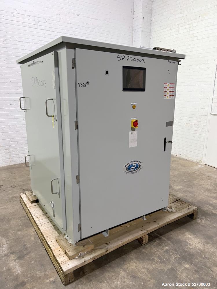 Used- Dynapower 9V/10000 Amp Rectifier. 3/60/480v AC input, 180kw, 12v, 10000 amp output. Water cooled. Maple systems HMI. D...