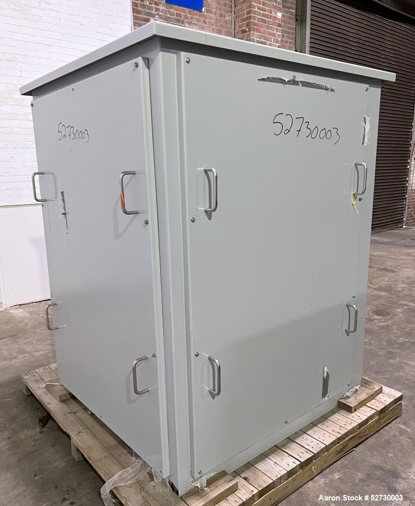 Used- Dynapower 9V/10000 Amp Rectifier. 3/60/480v AC input, 180kw, 12v, 10000 amp output. Water cooled. Maple systems HMI. D...