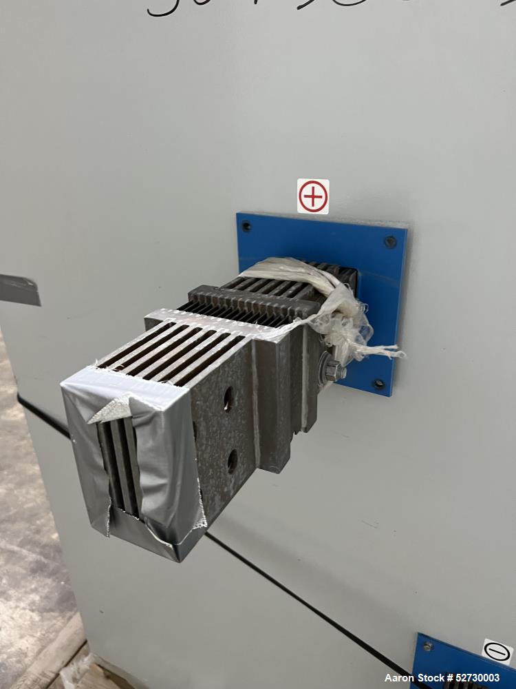 Used Dynapower 9V/10000 Amp Rectifier. 3/60/480v AC input, 180kw, 12v, 10000 amp output. Water cooled. Maple systems HMI. Dynapower transformer, P/N TMC-7-010022460, S/N 513220-001-001. Serial# 51322...