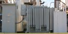 USED: Allis Chalmers transformer. 2000 kva, class MCS OA. 3/60, 13,200 volts HWDG, 2400 volts XWDG. H winding 110 kv, X winding 60 kv.
