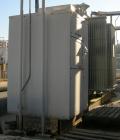 USED: Allis Chalmers transformer. 2000 kva, class MCS OA. 3/60, 13,200 volts HWDG, 2400 volts XWDG. H winding 110 kv, X winding 60 kv.