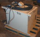 Used IPR Systems Industrial Power Rectifier, Model 44-0343-01. AC input 1/60/208 Volt, 39 Amps. AC output 8 KVA, 2-8 Volt, 0-1000 Amps.