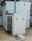 Used Square D Transformer, kva rating 1000/1150 continuous. Class OA/FA. 3 Phase, 60 Hertz. HV 12,470 DELTA, LV 480Y/277.
