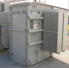 USED: Square D transformer. 3000 kva, class OA/FFA, 3/60. Built 1995. HV volts 12,470 delta, LV volts 480Y/277.