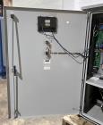 Used Dynapower 9V/10000 Amp Rectifier. 3/60/480v AC input, 180kw, 12v, 10000 amp output. Water cooled. Maple systems HMI. Dynapower transformer, P/N TMC-7-010022460, S/N 513220-001-001. Serial# 51322...