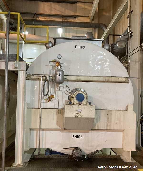 Used Vaahto Cooling & Heating Crystallizer – 3,000 MM Diameter x 5,500 MM Long Stainless Steel Crystallization Vessel
