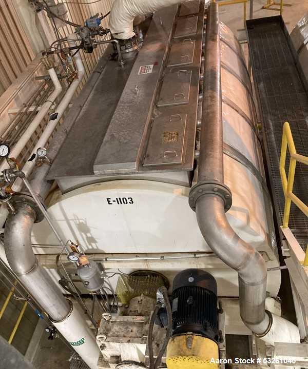 Used Vaahto Cooling & Heating Crystallizer – 3,000 MM Diameter x 5,500 MM Long Stainless Steel Crystallization Vessel