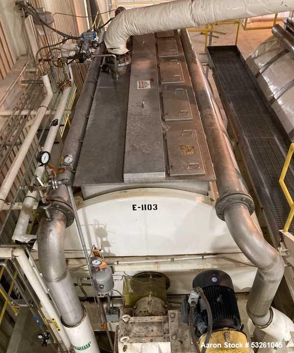 Used Vaahto Cooling & Heating Crystallizer – 3,000 MM Diameter x 5,500 MM Long Stainless Steel Crystallization Vessel