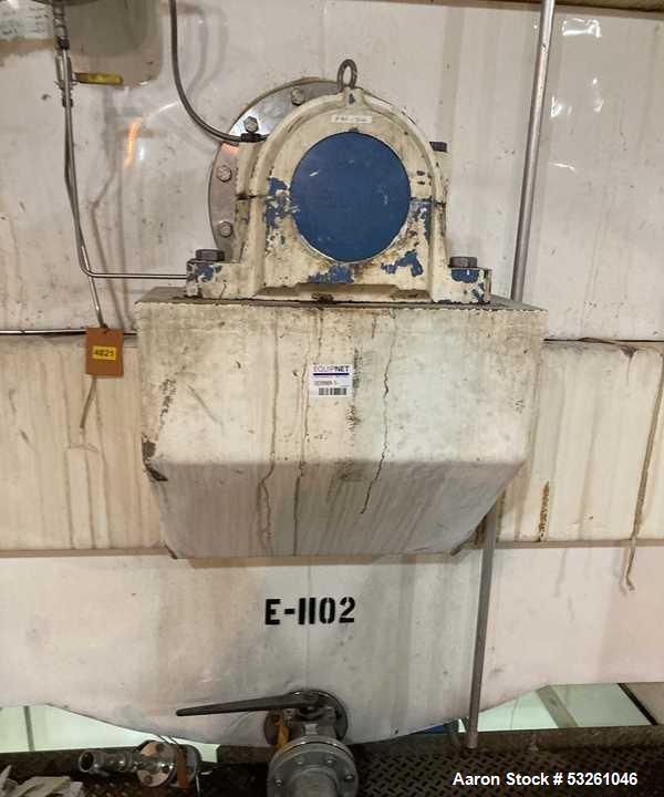 Used Vaahto Stainless Steel Crystallization Vessel with Rotating Internal Arms