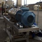 Used Bertocchi Turbo Juice Extractor, Model VCX-12V. 304 Stainless steel, 85 hp 220/440, 3ph main drive; 47 hp, 220/440, 3ph drive for tenderizer and cutting mechanism. 5 Hp 22/440, 3 ph drive with g...
