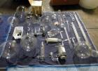 Used Buchi RotaVap, Model R-186EX. With heat bath, main glass flask, 1.6 square meter glass coil condensor, and glass receiver flask on base wth 250 watt heater, 440 volt with controls, serial# 24539...