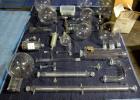 Used Buchi RotaVap, Model R-186EX. With heat bath, main glass flask, 1.6 square meter glass coil condensor, and glass receiver flask on base wth 250 watt heater, 440 volt with controls, serial# 24539...