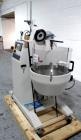 Used Buchi RotaVap, Model R-250EX. With heat bath, main glass flask and glass coil condensor on base wth 9.1 kw heater, 440 volt with controls, type 8621D541, serial# 411666010001, built 2001
