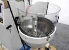 Used Buchi RotaVap, Model R-250EX. With heat bath, main glass flask and glass coil condensor on base wth 9.1 kw heater, 440 volt with controls, type 8621D541, serial# 411666010001, built 2001
