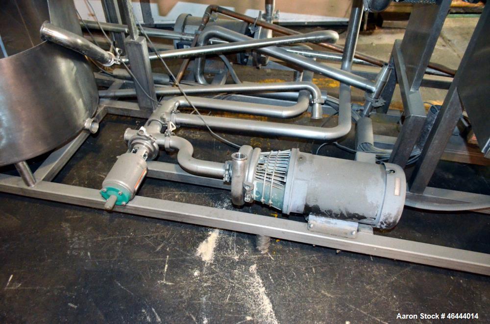 Used HTST Flash Pasteurazation System Consistin Of: (1) Thermaline Plate heat exchanger, model T20CH, serial# 4100, built 2004. 316 Stainless steel plates rated 150 psi at 300 degrees F, (1) stainles...