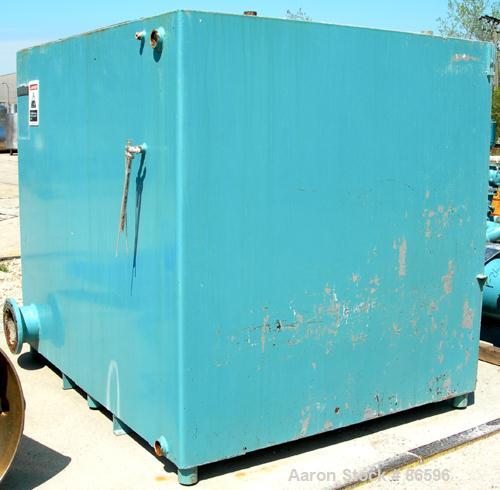 Used APV Single Effect Paravap Rising Film Evaporator, Model R86, 316 Stainless Steel. Approximate feed rate 10,000 pounds/hour, product rate 9412 pounds/hour, evaporation rate 588 pounds/hour. Syste...
