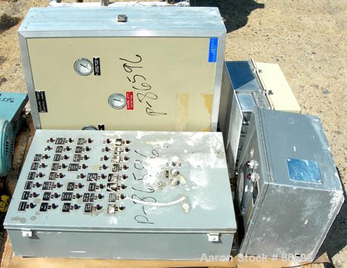 Used APV Single Effect Paravap Rising Film Evaporator, Model R86, 316 Stainless Steel. Approximate feed rate 10,000 pounds/hour, product rate 9412 pounds/hour, evaporation rate 588 pounds/hour. Syste...