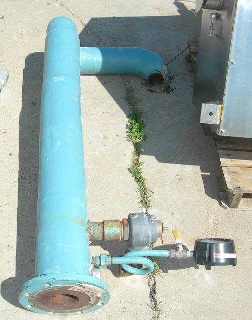 Used APV Single Effect Paravap Rising Film Evaporator, Model R86, 316 Stainless Steel. Approximate feed rate 10,000 pounds/hour, product rate 9412 pounds/hour, evaporation rate 588 pounds/hour. Syste...