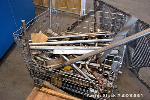 Used Alfa Laval Steam Operated Single Stage Alfavap System, Type ALFAVAP-1-0011, Rising Film Design. Consisitng of: (1) Alfa Laval type EC500-WTFE plate heat exchanger. (30) 316 Stainless steel plate...