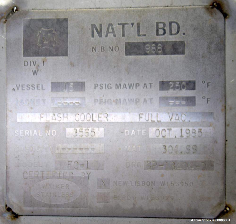 Used Dedert Single Effect Evaporator