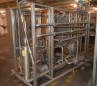 Used HTST Flash Pasteurazation System Consistin Of: (1) Thermaline Plate heat exchanger, model T20CH, serial# 4100, built 2004. 316 Stainless steel plates rated 150 psi at 300 degrees F, (1) stainles...