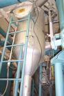 Used APV Single Effect Paravap Rising Film Evaporator, Model R86, 316 Stainless Steel. Approximate feed rate 10,000 pounds/hour, product rate 9412 pounds/hour, evaporation rate 588 pounds/hour. Syste...