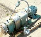 Used APV Single Effect Paravap Rising Film Evaporator, Model R86, 316 Stainless Steel. Approximate feed rate 10,000 pounds/hour, product rate 9412 pounds/hour, evaporation rate 588 pounds/hour. Syste...