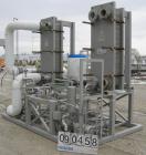 USED: APV single effect Paravap rising film evaporator, model R86, 316 stainless steel. Approximate feed rate 10,000 pounds/hour, product rate 9412 pounds/hour, evaporation rate 588 pounds/hour. Syst...