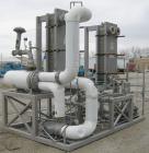 USED: APV single effect Paravap rising film evaporator, model R86, 316 stainless steel. Approximate feed rate 10,000 pounds/hour, product rate 9412 pounds/hour, evaporation rate 588 pounds/hour. Syst...