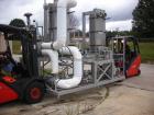 USED: APV single effect Paravap rising film evaporator, model R86, 316 stainless steel. Approximate feed rate 10,000 pounds/hour, product rate 9412 pounds/hour, evaporation rate 588 pounds/hour. Syst...