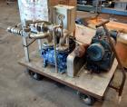 Used Alfa Laval Steam Operated Single Stage Alfavap System, Type ALFAVAP-1-0011, Rising Film Design. Consisitng of: (1) Alfa Laval type EC500-WTFE plate heat exchanger. (30) 316 Stainless steel plate...
