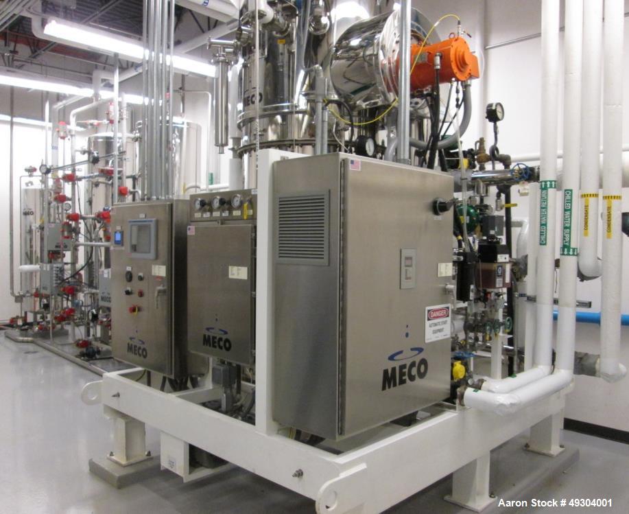 Used MECO Stainless Steel WFI (Water for Injection) System.